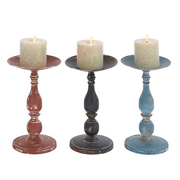 colored candle sticks